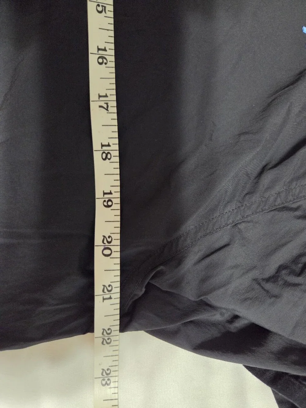 Redvanly Foster Windbreaker Lightweight Men's Black Jacket with Blue Trim. Sz M.